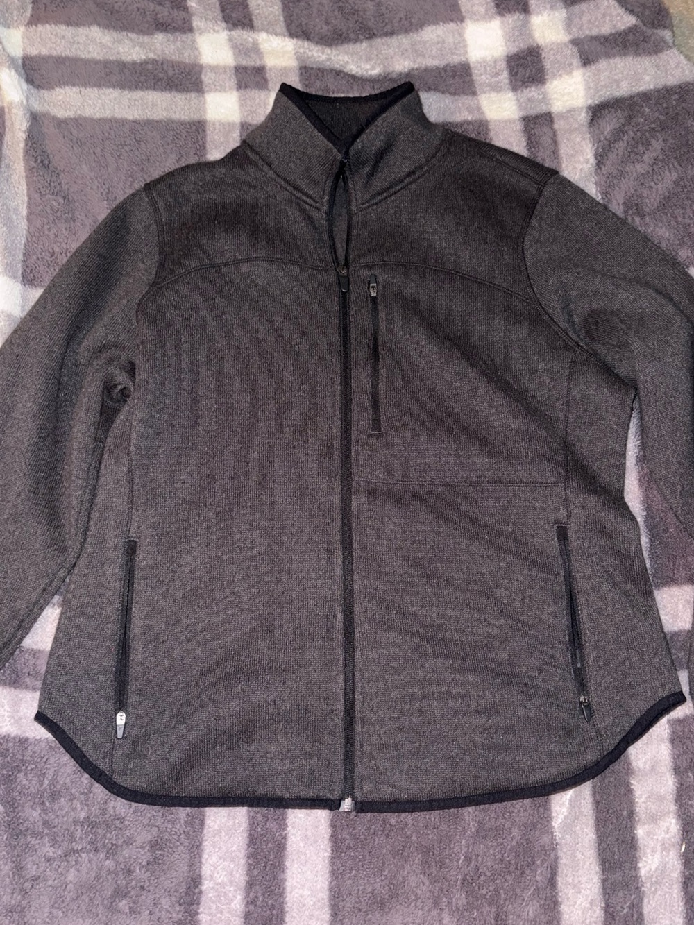 Old Navy Gray Fleece Jacket